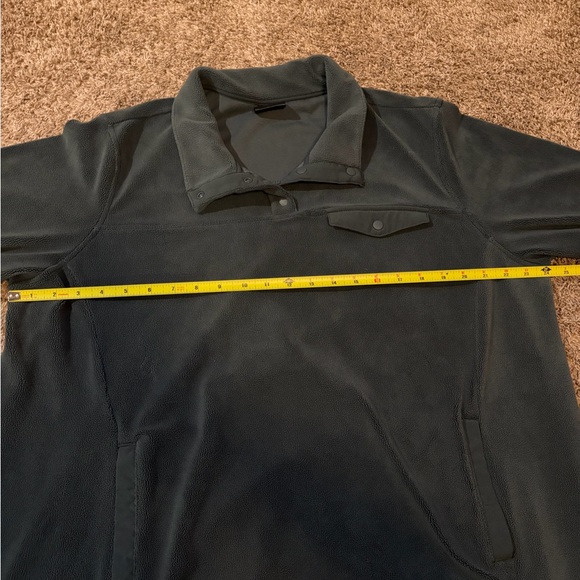 32 Degrees Heat Women’s Basil Green Midweight Snap Arctic Fleece Pullover 2XL - Picture 5 of 6